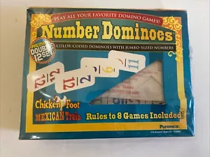 Puremco Number Dominoes Chicken Foot/Mexican Train Double 12 Set SEALED - Picture 1 of 4