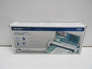 GENUINE BROTHER DS-740D DUPLEX COMPACT MOBILE DOCUMENT SCANNER - Zdjęcie 1 z 1