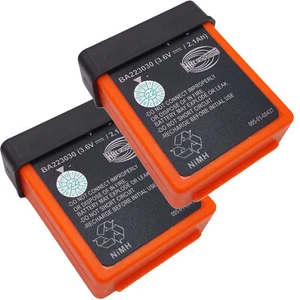 2 Pack HBC Remote Control Battery BA223030 3.6V 2.1Ah for Crane Remote Control - Picture 1 of 7