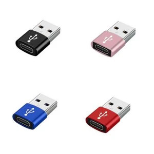 USB 3.1 Type C Female to USB A Male Adapter Converter Connector Plug U0G5 - Zdjęcie 1 z 22