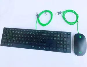 Slovakia USB wired keyboard and mouse kit for HP mute - Picture 1 of 1