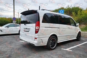 Mercedes Vito Viano W639 Rear Trunk Roof Fiberglass Spoiler Wing Primed 03-14 - Picture 1 of 4