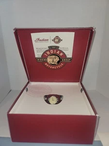 Indian Motorcycle Indian Chieftan Gas Tank Paperweight/Desk Clock Speedometer - Picture 1 of 16