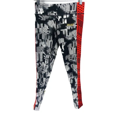 Nuevo Leggings Zumba Wear XSpicy Talla XS Dorado Negro Blanco Rojo Deletrear 24x25 Foto 1 de 4