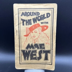 Rare Find AROUND THE WORLD WITH MAE WEST 16 PAGER W/ POPEYE CONTENT CARTOON SEX - Imagen 1 de 6