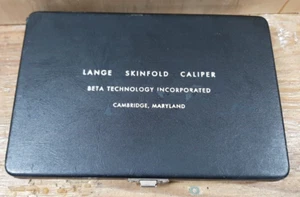 LANGE SKINFOLD CALIPER BETA TECHNOLOGY in Storage Case - Picture 1 of 10