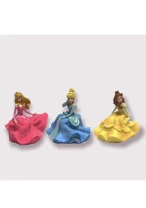 Disney Princess Once Upon a Moment Cake Topper Cinderella Belle Aurora Item6315 - Picture 1 of 3