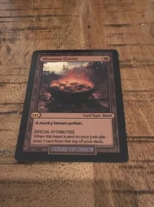 Divorced Dads Court of Chaos Morning Coffee Beast Card - Picture 1 of 2