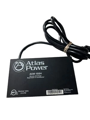 ATLAS ECM-15SH ECM15SH 15A AC Power Conditioner Spike Suppressor Ships FREE - Image 1 of 2