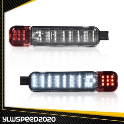 Apto para 1997+ Chevy/GMC C/K Tahoe Yukon 2X luces LED de panel de puerta lámparas de cortesía Foto 1 de 4