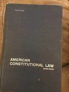 American Constitutional Law, Second Edition, Tresolini, Macmillian - Picture 1 of 1