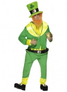 Adult St. Patrick's Day Leprechaun Costume (One Size) - Picture 1 of 1