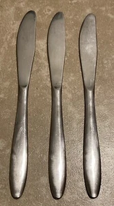 Gorham Stainless PACE 6 1/8" Butter Spreaders Set of 3 - Picture 1 of 4