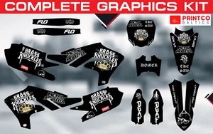 Yamaha YZ YZF 125 250 450 2013-2025 complete graphics kit 21 mil - Picture 1 of 9