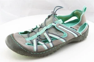 Sandali sportivi grigi J-41 taglia 7 M sandali sintetici da donna - Foto 1 di 7