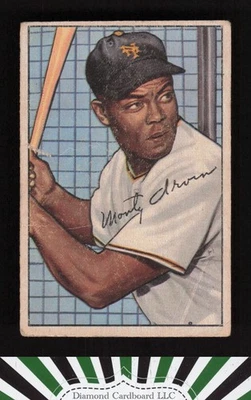 Bowman #162 Monte Irvin FR 1952 Foto 1 de 2