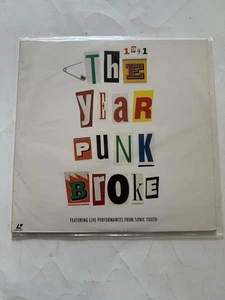 The Year Punk Broke LaserDisc Japan Nirvana Sonic Youth Dinosaur Jr - Picture 1 of 4