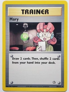 Mary 87/111 VLP - 2000 Neo Genesis Pokemon Card - $2 Combined Shipping - Picture 1 of 3