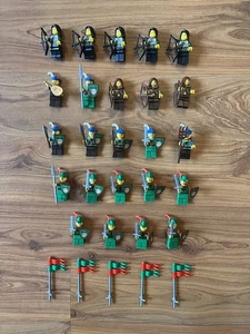 LEGO Castle Forestman Archer/Soldier Minifigure Lot x24, 6066, 40567, 10305 - Picture 1 of 1