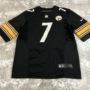 Nike Elite Ben Roethlisberger Pittsburgh Steelers Jersey On Field 48 Home Away - Picture 1 of 12