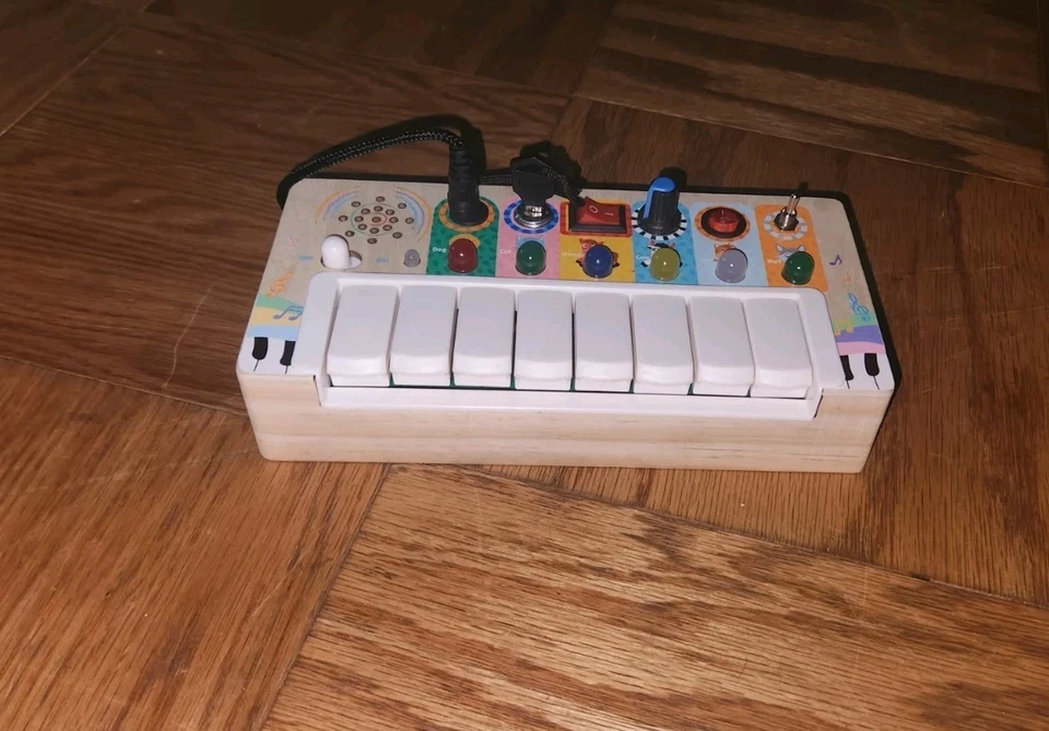 Juguete musical de madera xilófono mágico para bebé con luces, Montessori niño ocupado... Foto 1 de 4