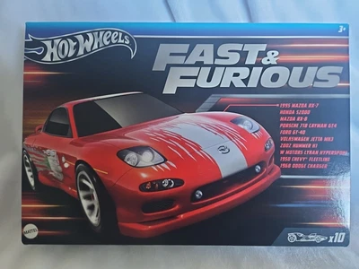 Paquete de 10 cajas Hot Wheels "Rápido y Furioso" 2024 Foto 1 de 4