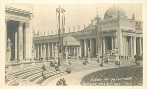 Postal RPPC Corte del Universo de California 1916 Feria de la Palabra 23-6665 - Imagen 1 de 2