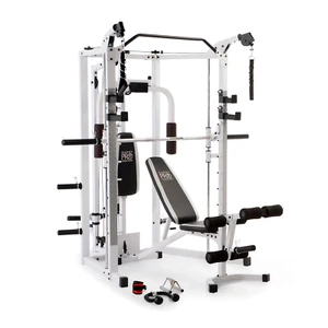 All-in-One Full Body Home Gym Equipment - Compact & Versatile White Design - Picture 1 of 12