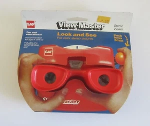 Visore View-Master GAF Model L 1978 con manopola a sfera rotonda arancione nuovo in confezione - Foto 1 di 3