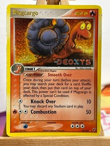 Magcargo 20/107 EX Deoxys Reverse Holo Stamp Englisch VG Pokemon - Bild 1 von 1
