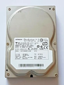 80 GB SATA Hitachi Deskstar HDS728080PLA380 7200 RPM 8MB HDD 3.5 " Hard Drive - Picture 1 of 1