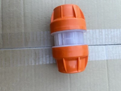 DURA-LINE 20005096 CLEAR-LOCK Orange 1.25” Coupler Box Of 50