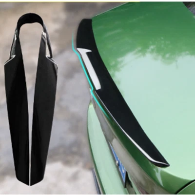 47” Car Rear Wing Lip Spoiler Tail Trunk Roof Trim Sticker Decor Accessories - Image 1 of 4