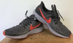 Nike Zoom 942851-006 Pegasus 35 Gray Red Mens Athletic Running Shoes Sneakers 13 - Picture 1 of 11
