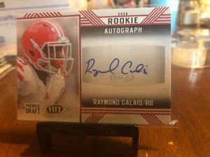 RAYMOND CALAIS 2020 SAGE Premier Draft Low RED AUTOGRAPH auto LOUISIANA - Picture 1 of 1