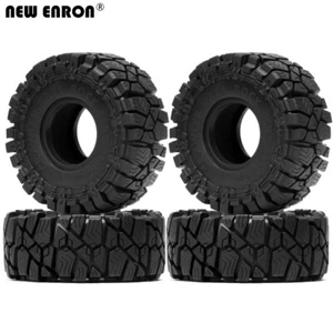 Rubber 1.9" Wheel Tires Tyres for RC 1/10 AXIAL SCX10 90047 TRAXXAS TRX4 REDCAT - Picture 1 of 9
