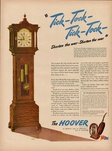 Aspirapolvere Hoover elettrodomestico 1944 anni 40 stampa d'epoca pubblicità nonno clo - Foto 1 di 9