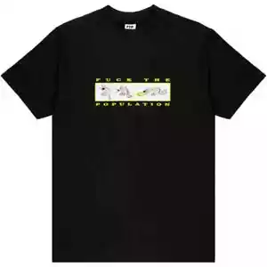Size L / Large - FTP Cat Barf Tee Black FuckThePopulation - Picture 1 of 2