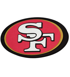 🔥HUGE Fan Foam San Francisco 49ers 3D Logo Holding / Wall Sign 18” x 10.7”!🔥