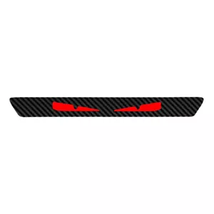 Adesivo look fibra di carbonio 3D emblema occhio demone freno luce posteriore decalcomania universale - Foto 1 di 6