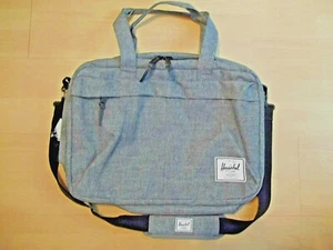 Herschel Laptop Netbook Tasche Gibson Grau Umhängetasche Neu mit Etikett! - Bild 1 von 5