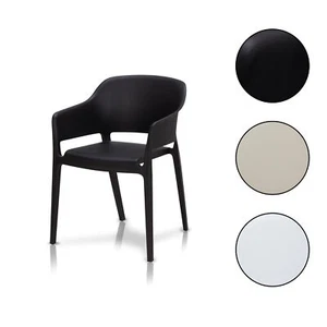 Gartenstuhl Stapelsessel Bistrostuhl Kunststoff Outdoor pflegeleicht 3 Farben - Bild 1 von 22