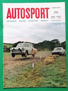 Autosport 20 Jan 1967* MONTE CARLO RALLY - 1966 F3 REVIEW - TRIUMPH GT6 TEST - Picture 1 of 2