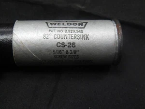 Weldon Countersink CS26-82 Degree HS Countersink - Picture 1 of 8