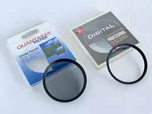 QUANTARAY 2PACK 67MM FILTER (UV PROTECTOR + CIRCULAR POLARIZER) EXCELLENT+++ - Picture 1 of 8