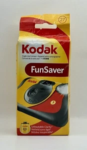 Cámara desechable individual Kodak FunSaver 35 mm + flash 27 exposiciones caducan 7/2009 NUEVA - Imagen 1 de 3