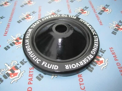 Calcomanía de tapa de bomba de dirección asistida Buick 1952-1956. Aspectos de vinilo cortados con láser cribados Foto 1 de 4