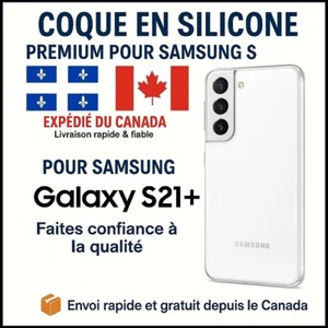 Coque arrière pour SAMSUNG Galaxy S21+ Plus en silicone transparent TPU Neuf - Photo 1 sur 5