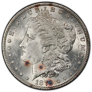 1879 Morgan Silver Dollar PCGS Grade MS 61 - Picture 1 of 2