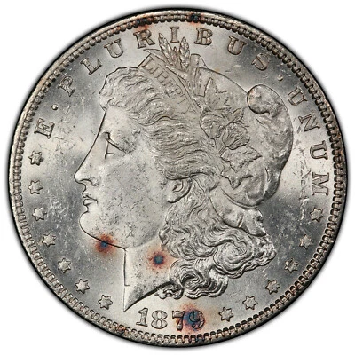 1879  Morgan Silver Dollar PCGS Grade MS 61  - Image 1 of 2